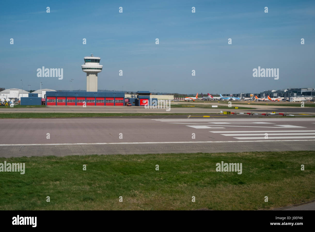 gatwick airport, uk Stock Photo