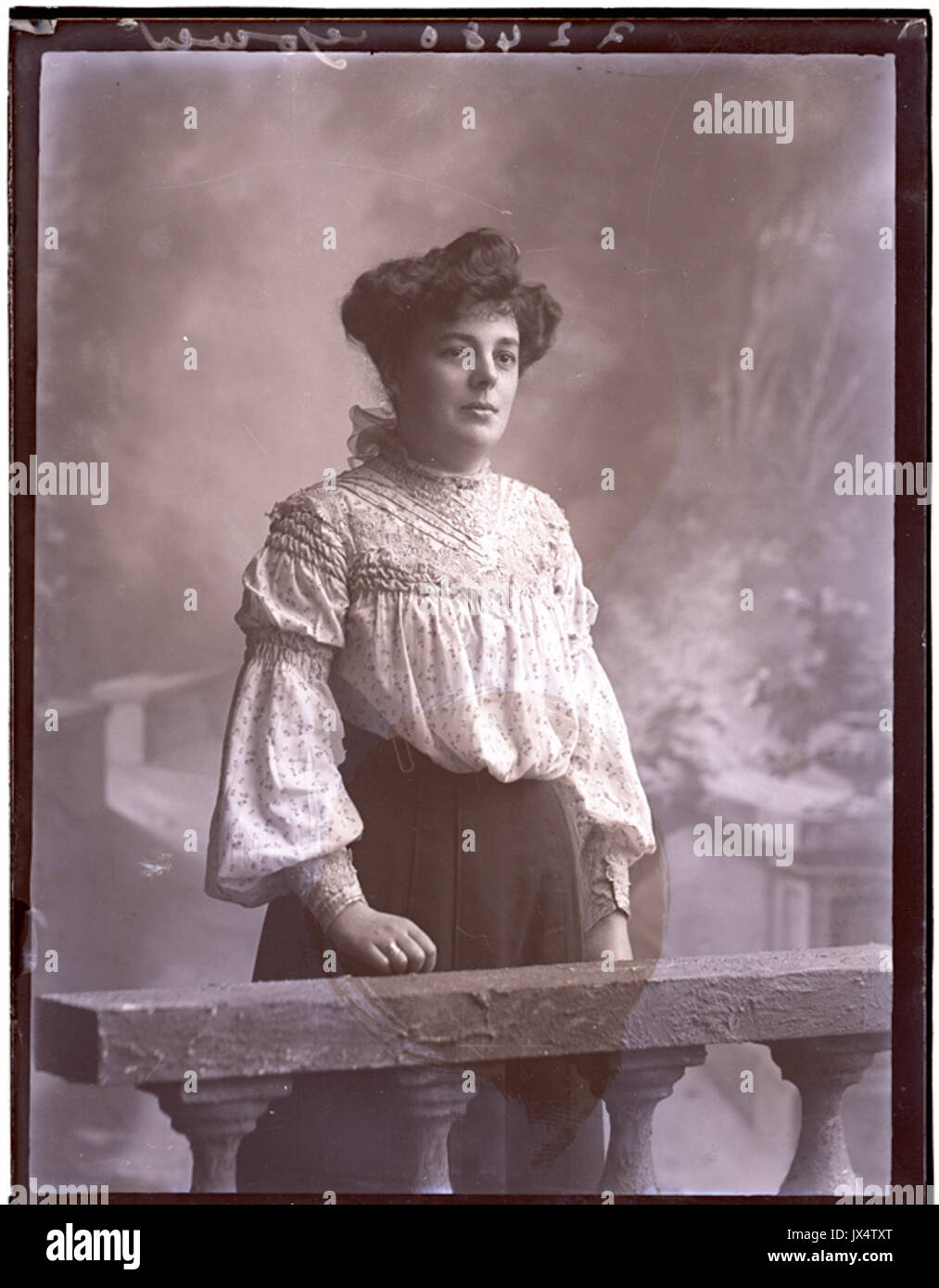 Mrs Gower, nd (17559783262) Stock Photo