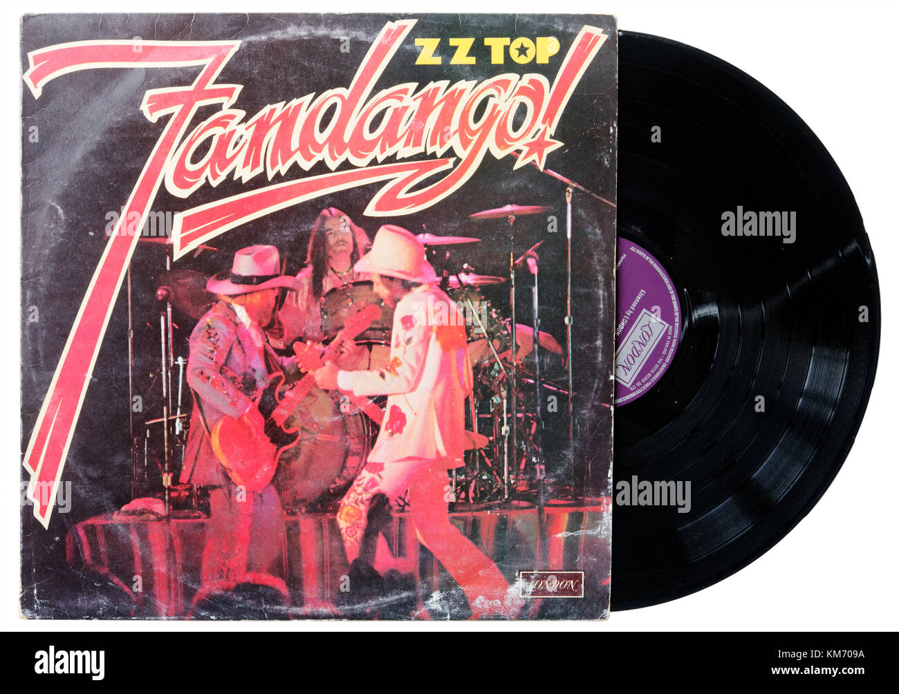 ZZ Top Fandango album Stock Photo