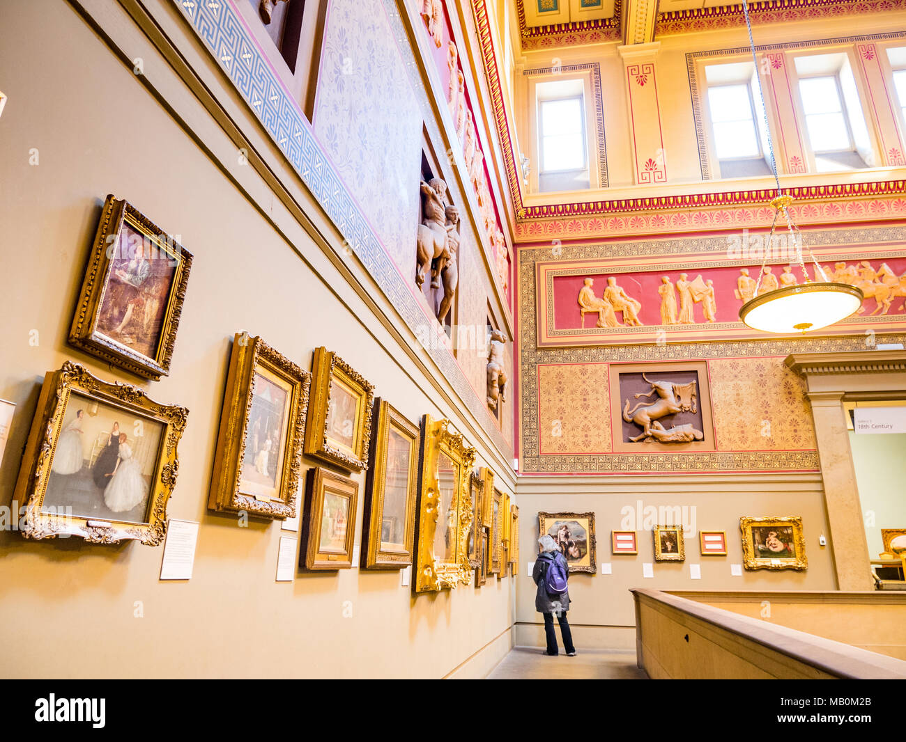 Manchester Art Gallery, UK Stock Photo