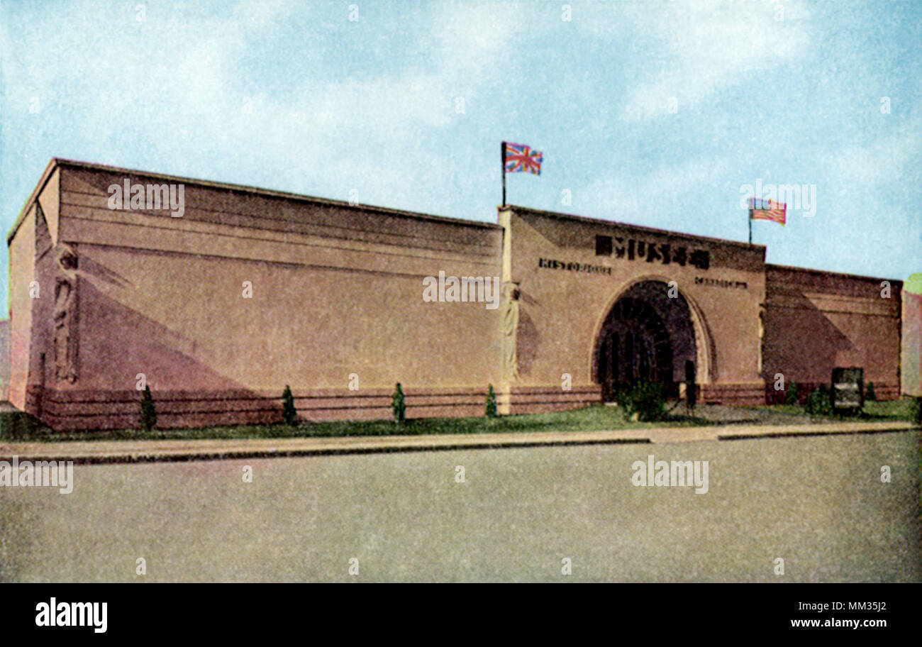 Historic Museum. Montreal. 1930 Stock Photo