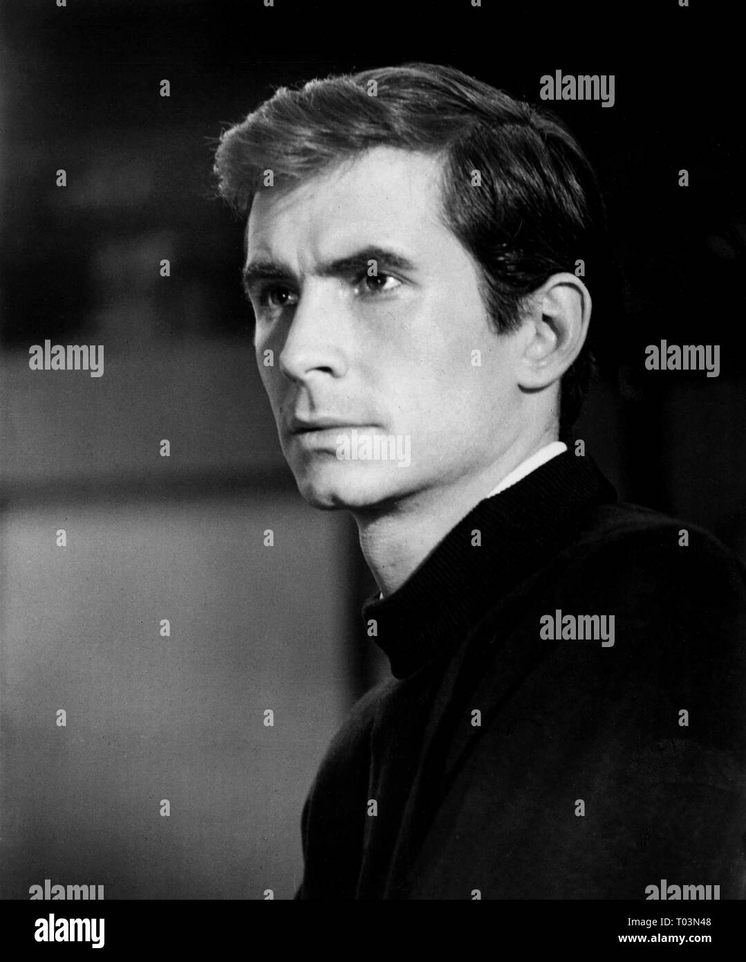 ANTHONY PERKINS, PSYCHO, 1960 Stock Photo