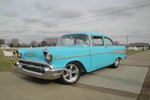 1957 CHEVY BELAIR resto-mod hot-rod (all-new) frame off cold air MUST SEE