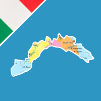 Mappa regione Liguria