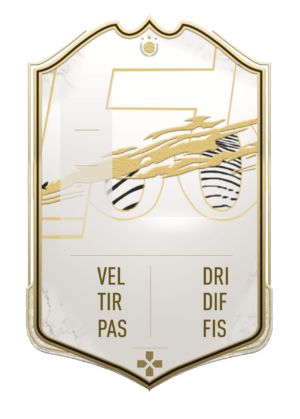 FUT 21 Icon card gigante personalizzabile