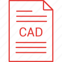 cad, extension, file