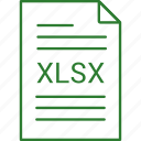 extension, file, xlsx