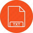 file, format, txt