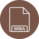 file, format, wma