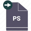 document, file, format, ps