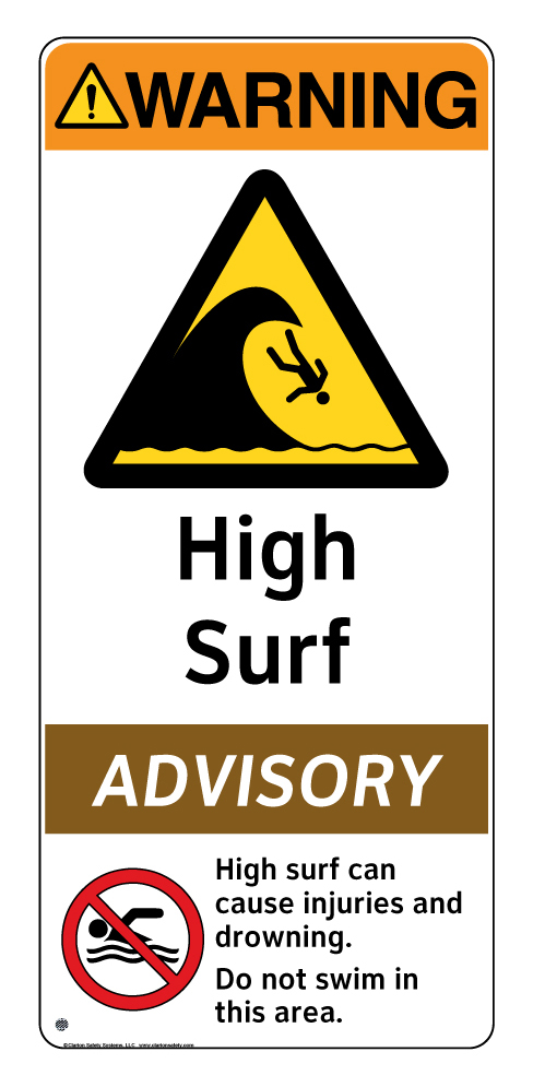 Beach Safety Signs