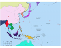 WWII Pacific Map