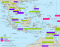 Southeast Asia and Oceania Political Map