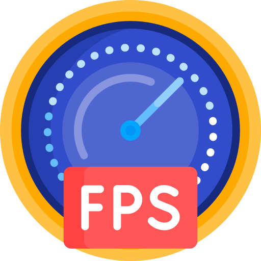 Fps Detailed Flat Circular Flat icon