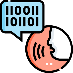 Natural language processing icon