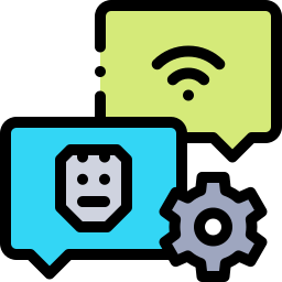 Natural language processing icon