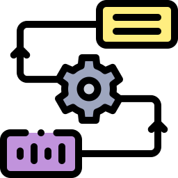 Natural language processing icon