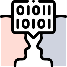 Binary code icon