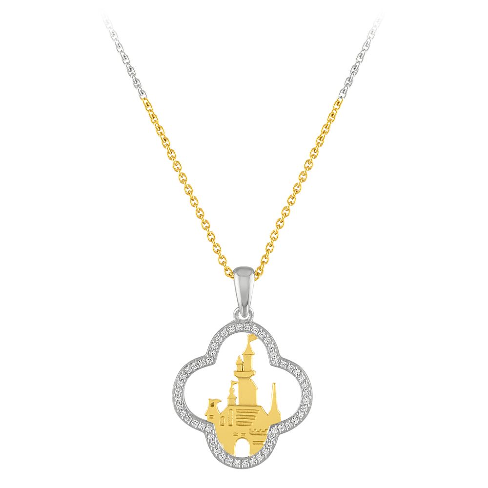 Sleeping Beauty Castle Necklace by Rebecca Hook – Disneyland available online