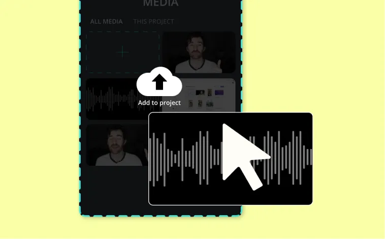 Add Audio to Video image