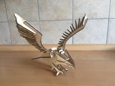 Laser Cut Eagle 3D Puzzle