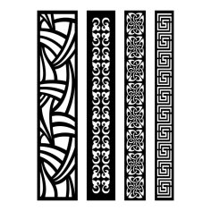 Decorative Border Designs Free Vector