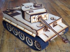 Laser Cut Tiger E Tank