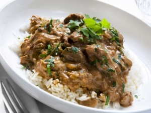 recipe for beef tips and gravy with rice