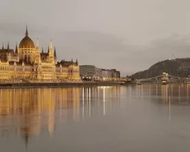 Parliament Building at night, Budapest