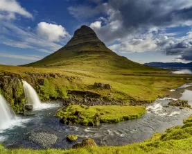 Beautiful arctic landscape