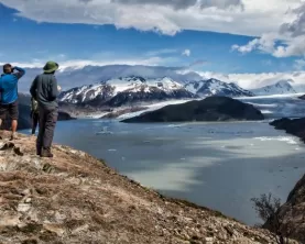 What a view of the landscape in Patagonia