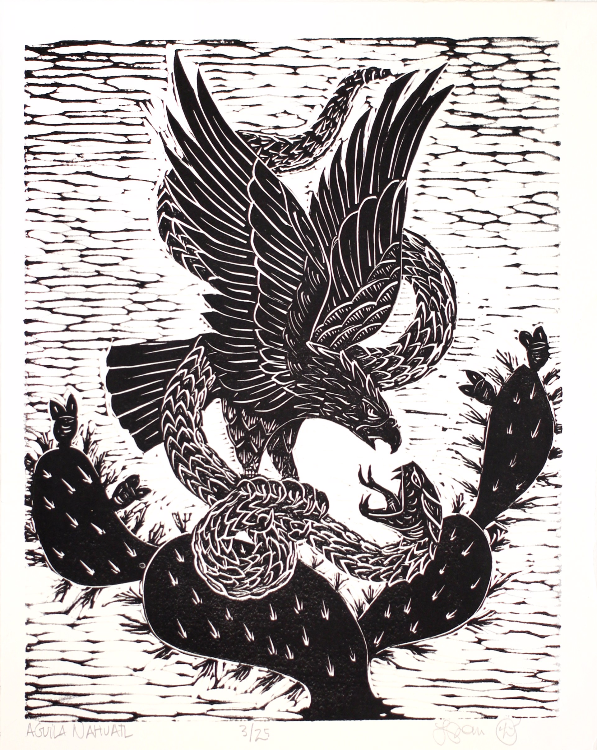 Aguila Nahuatl by Luis Garcia | Hecho a Mano