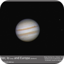 Jupiter, Io and Europa, Koen Dierckens