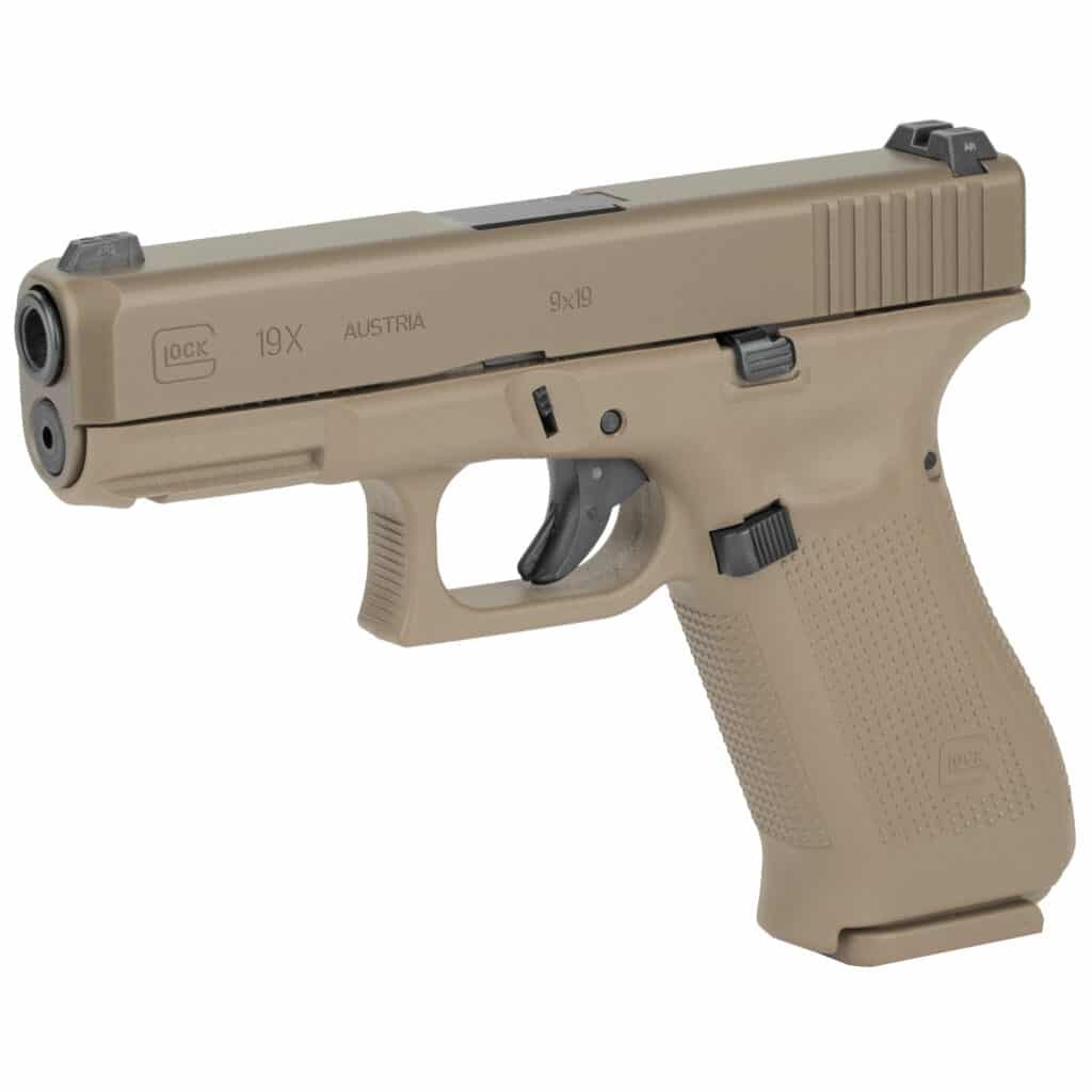 Glock G19X GNS Gen5 Pistol FDE - 9mm/19 Round PX1950703