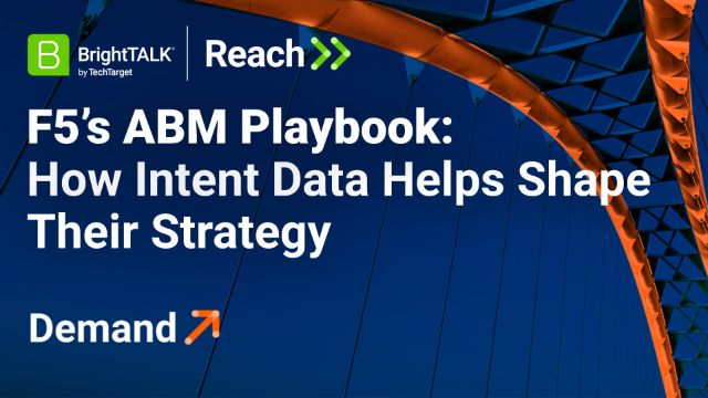 F5’s ABM Playbook: How Intent…