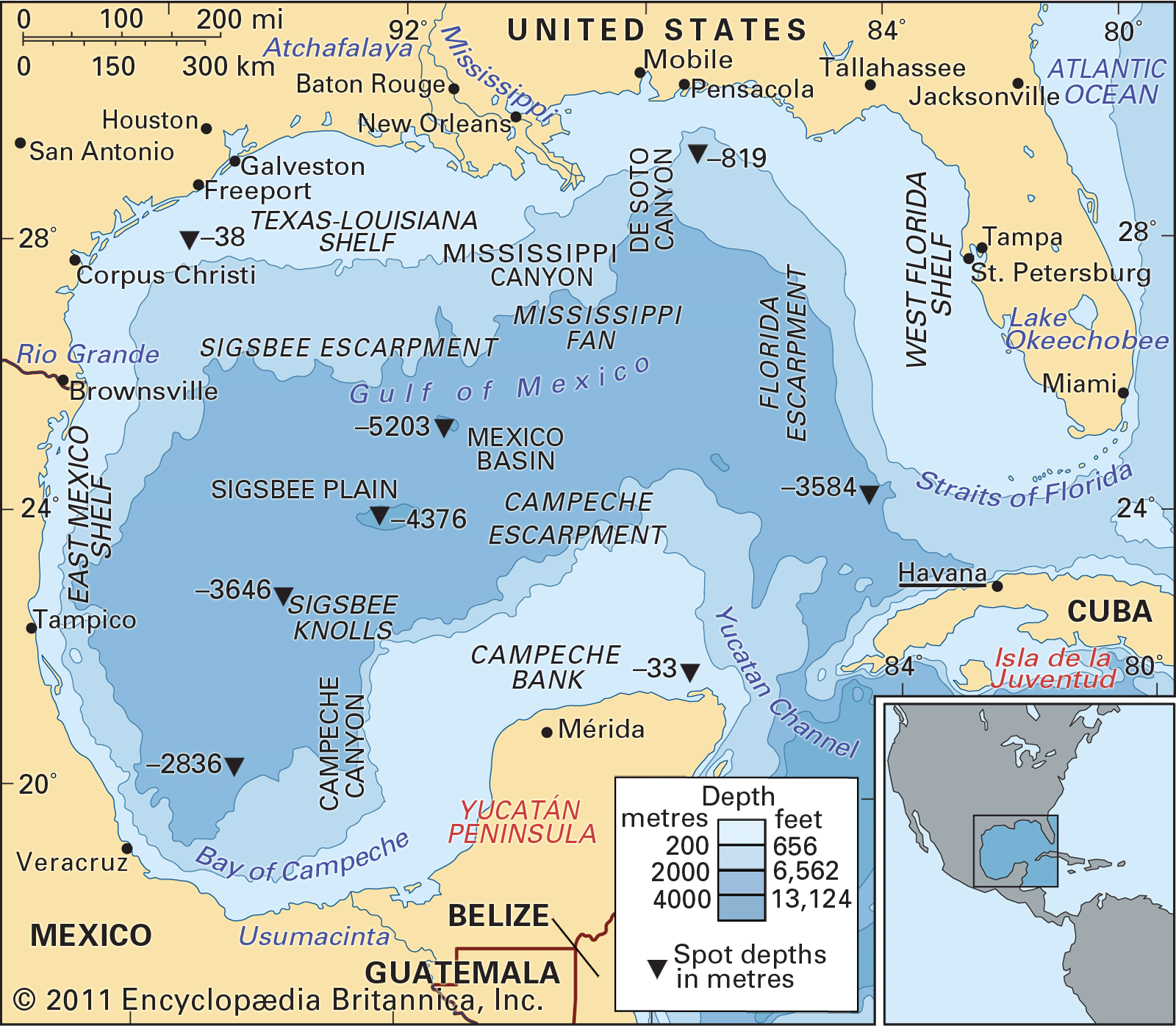 Gulf Of Mexico | Gulf, North America | Britannica