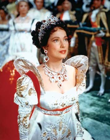 Merle Oberon in Désirée (1954).