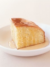 coconut and lemon syrup cake