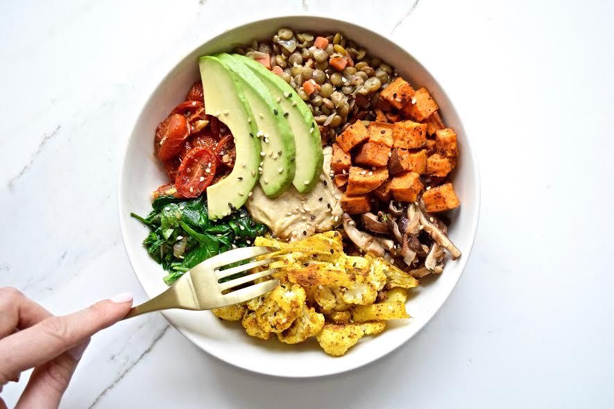 rainbow veggie bowl FI