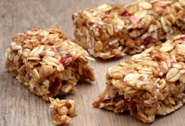 Homemade protein bar