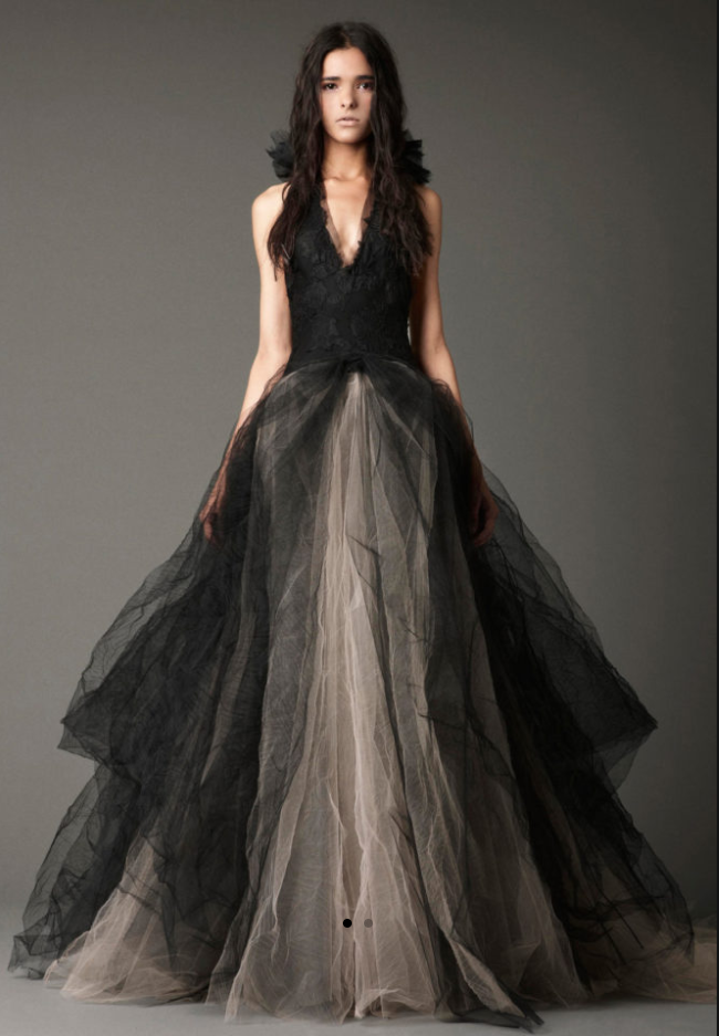 Vera wang organza