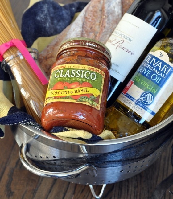 Diy pasta gift basket