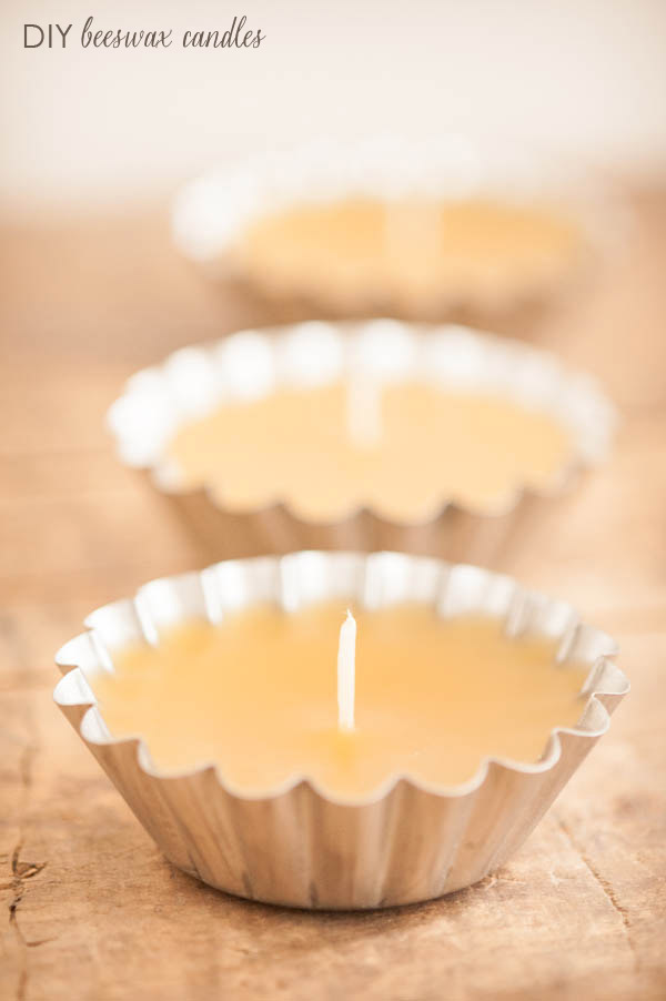 Diy beeswax candles