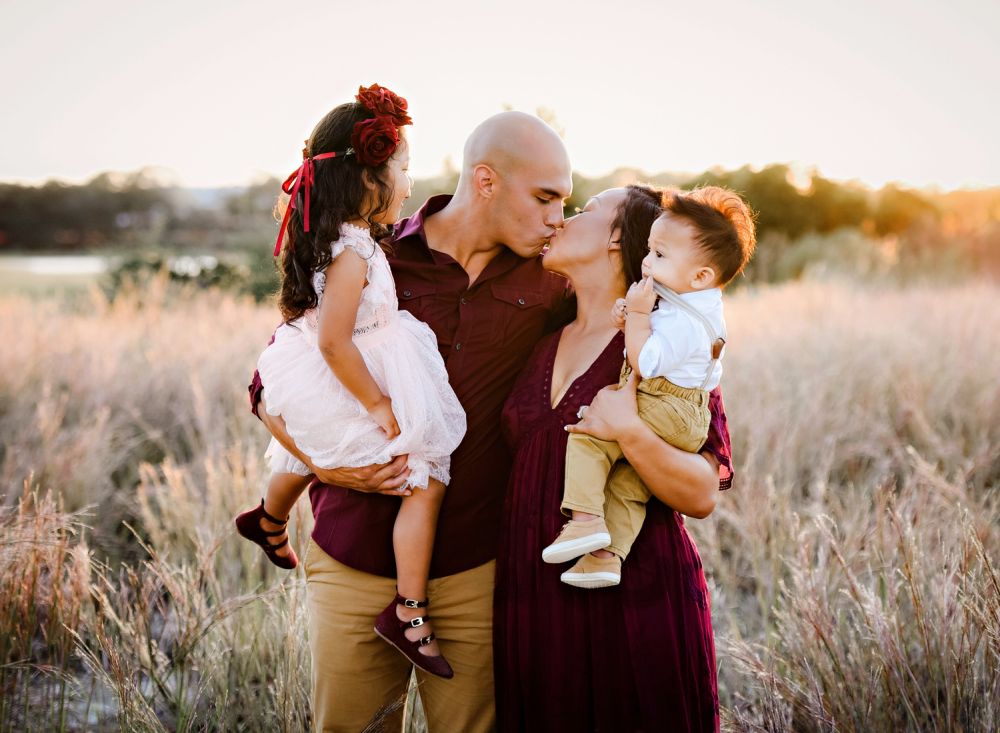 Burgundy outfits