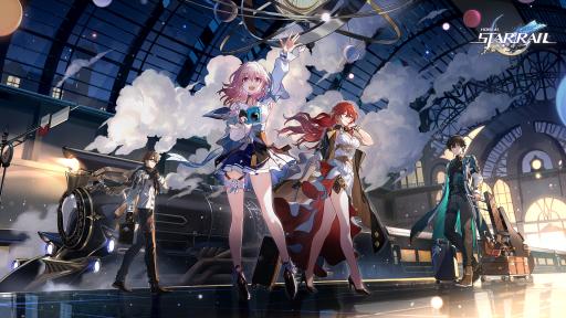 Discovery splash banner for Honkai: Star Rail Official Discord server