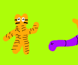 Garfield kills Ekans