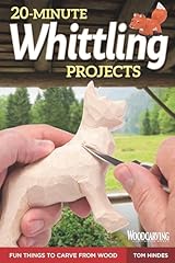 Minute whittling projects for sale  Delivered anywhere in USA 