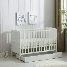 Wooden baby cot for sale  RIPLEY