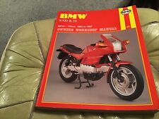 bmw k100 manual for sale  SOUTHAMPTON