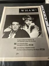 Wham christmas original for sale  RUGELEY